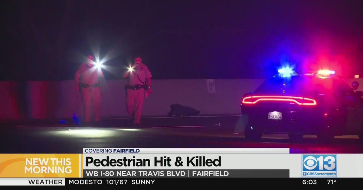 Person struck, killed by car in Fairfield