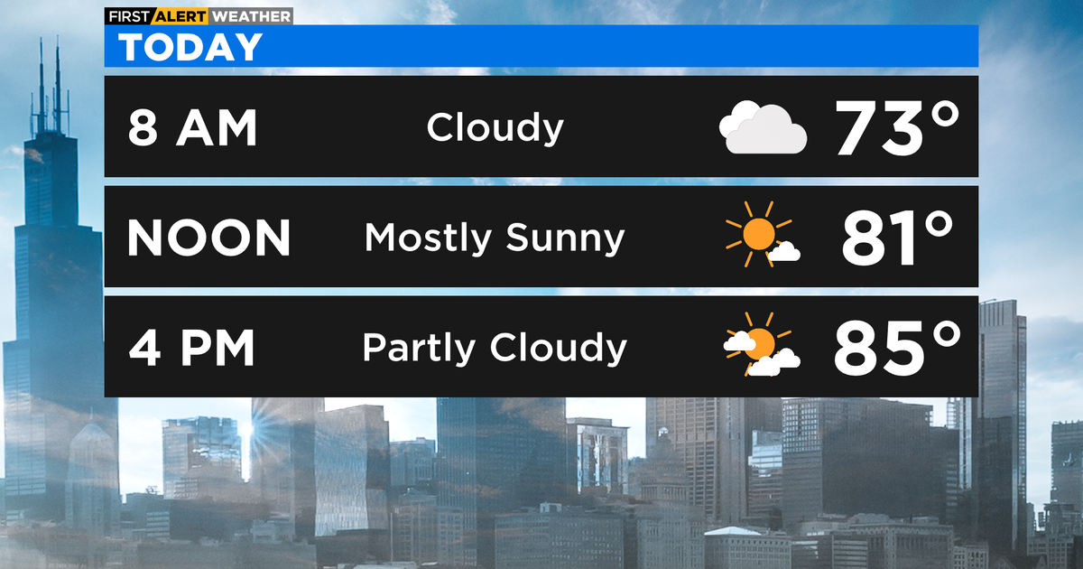 Chicago First Alert Weather: Temps warm up heading into the weekend ...
