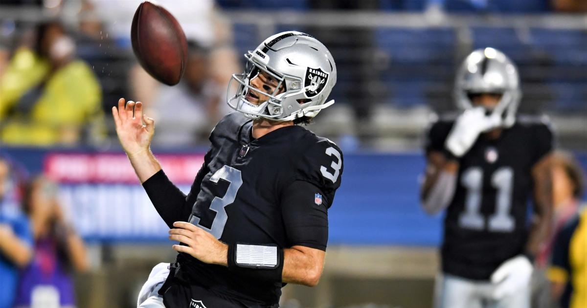 Jarrett Stidham faces tough competition in first start as Raiders QB -  Sactown Sports