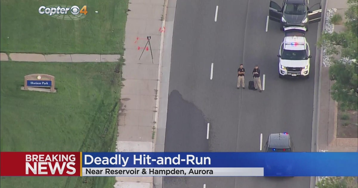 Man, 2 dogs killed in hit-and-run on Reservoir Road in Aurora - CBS ...