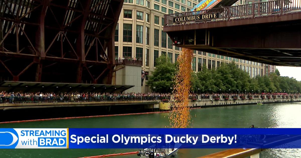 Streaming with Brad Special Olympics Ducky Derby CBS Chicago