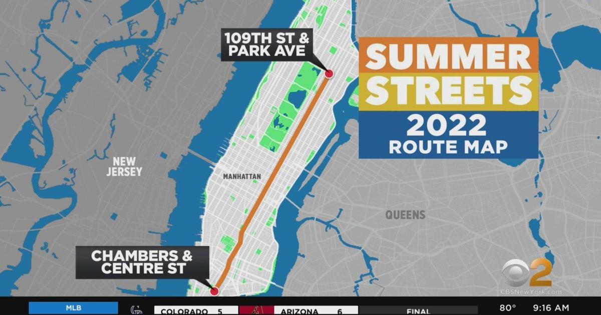 NYC Summer Streets festival returns Saturday CBS New York