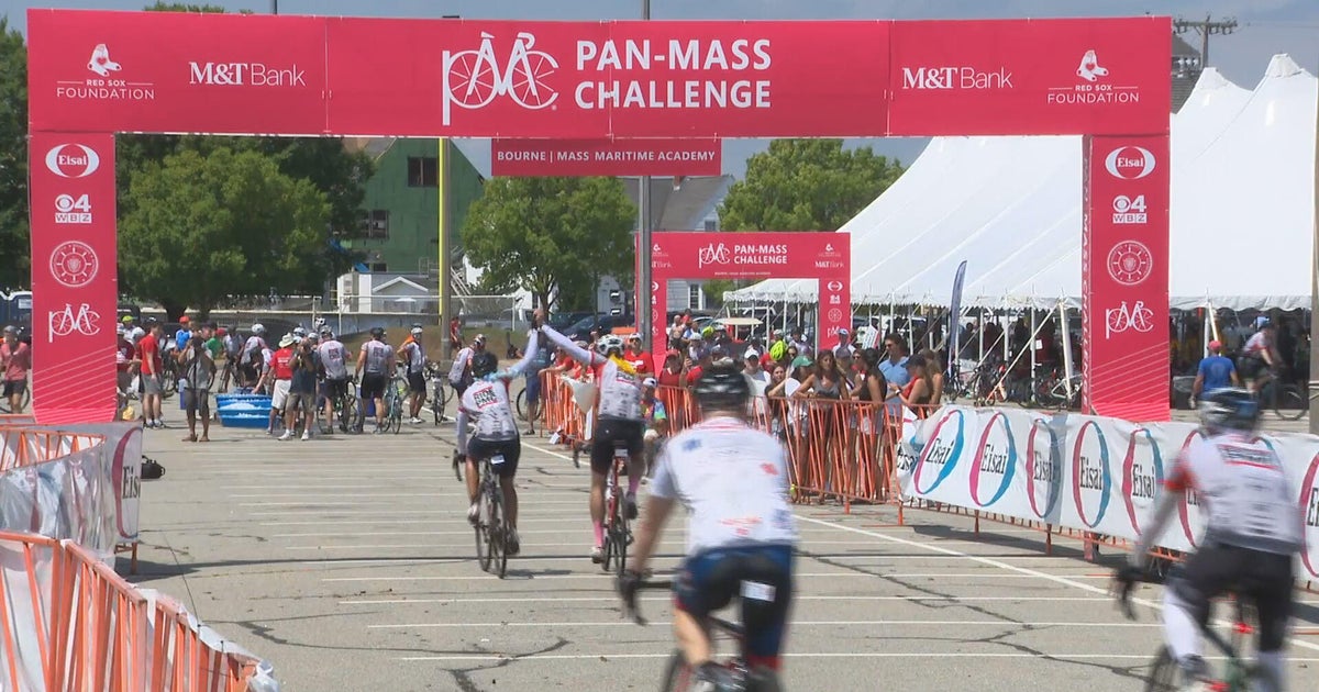 'They love being here' PanMass Challenge cyclists raising money in