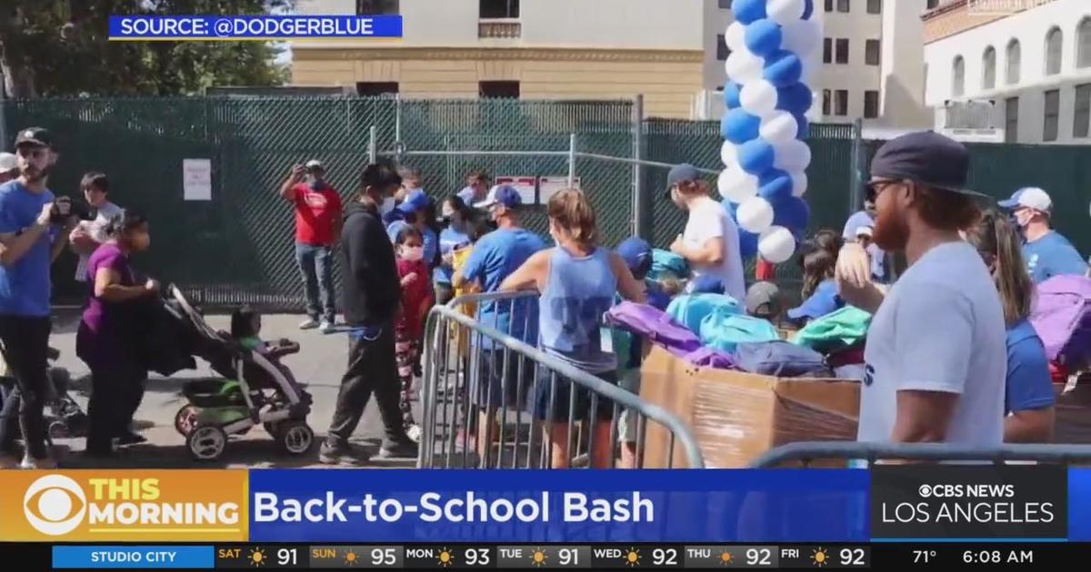 Dodgers to host back-to-school backpack and school supply giveaway
