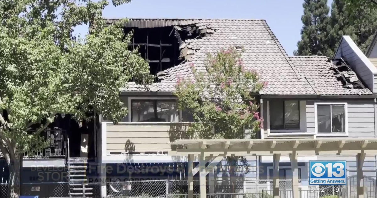 11 displaced after fire at Rancho Cordova apartment complex