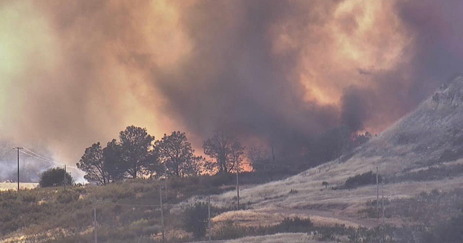 Crews quickly halt progress of fire burning north of Camanche Reservoir