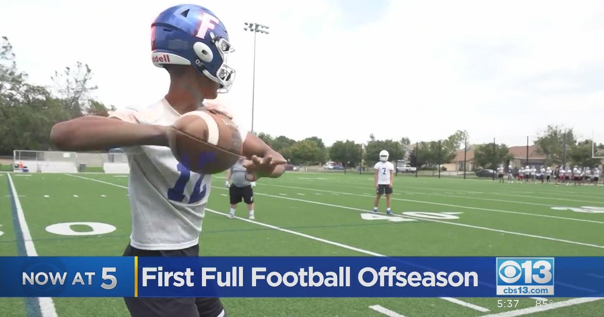 Folsom football enjoying first uninterrupted offseason