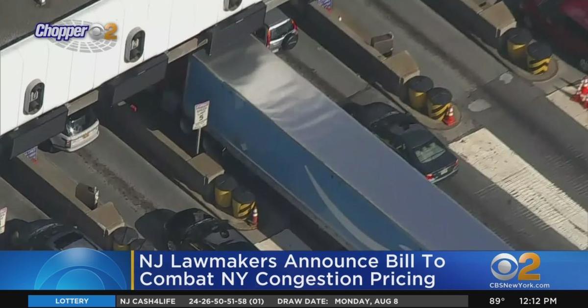 NJ lawmakers push back on congestion pricing - CBS New York