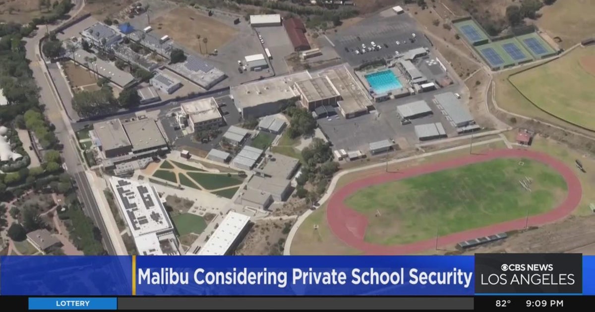 Malibu City Council considering hiring private school security team CBS Los Angeles