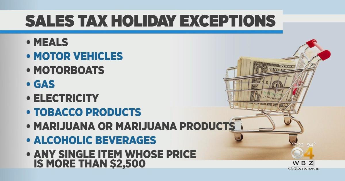 Massachusetts sales tax holiday weekend starts this Saturday