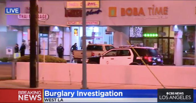 Burglary investigation underway in West Los Angeles - CBS Los Angeles