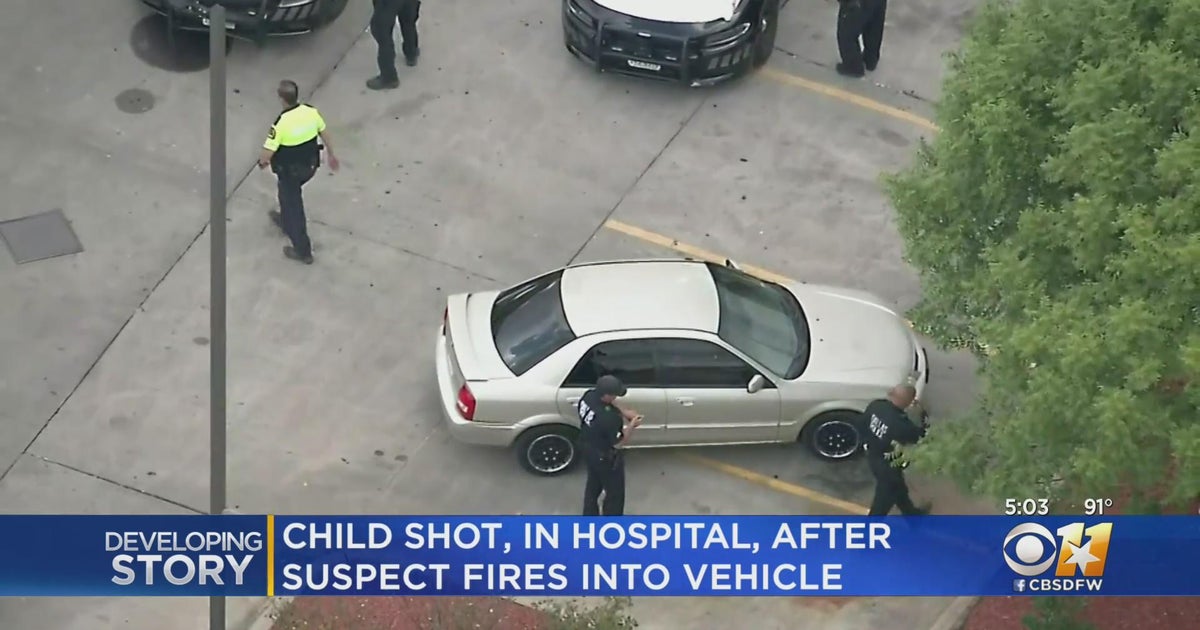 Child shot in possible road rage incident in Dallas - CBS Texas