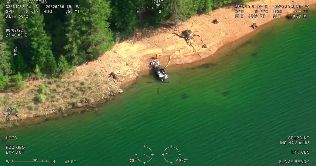 Raw: Crews rescue man who fell at Union Valley Reservoir