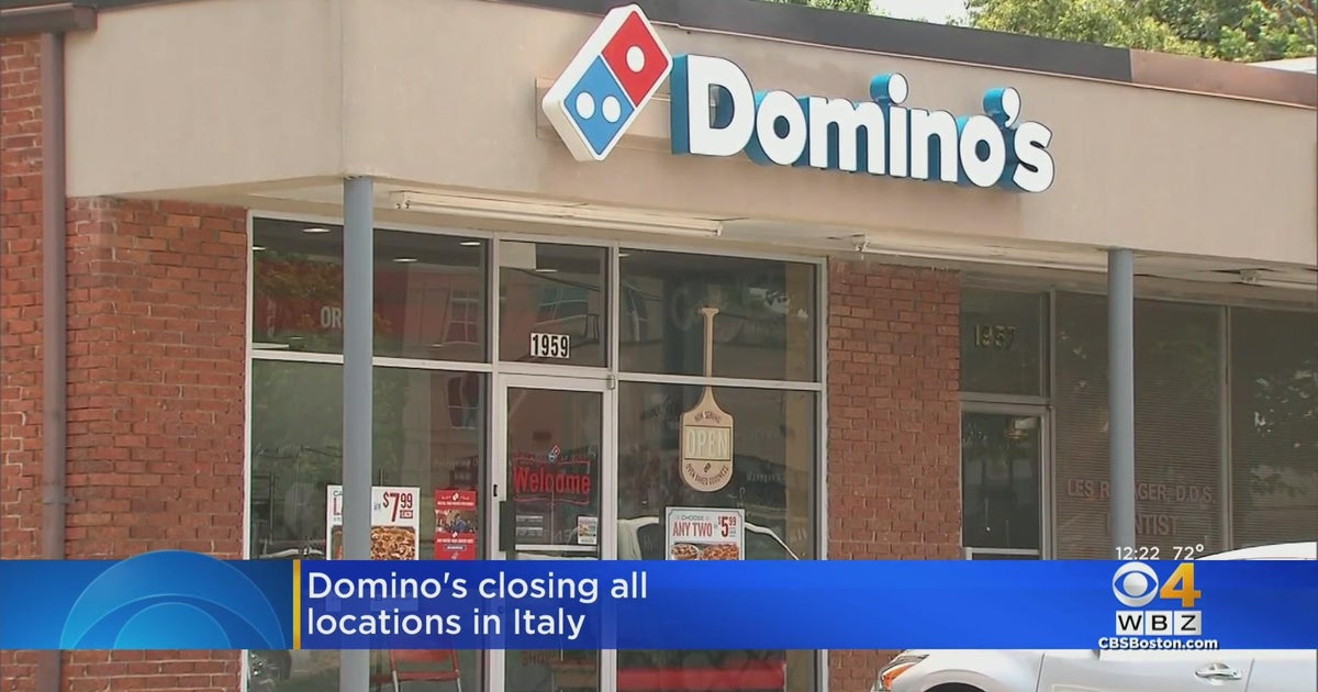 Domino's closing all locations in Italy CBS Boston