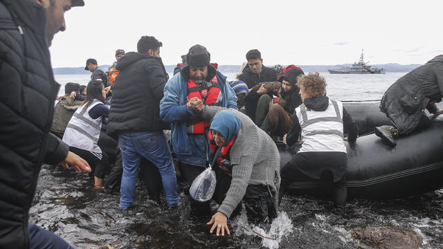 Irregular migrants in Greece 