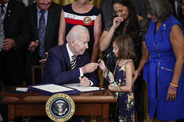 President Biden Signs PACT Act Into Law At The White House 