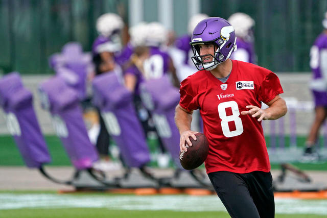 Kirk Cousins is back on the field for Vikings after bout with COVID-19