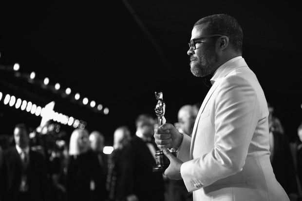 Jordan Peele at the 2018 Vanity Fair Oscar Party in Beverly Hills, California. 