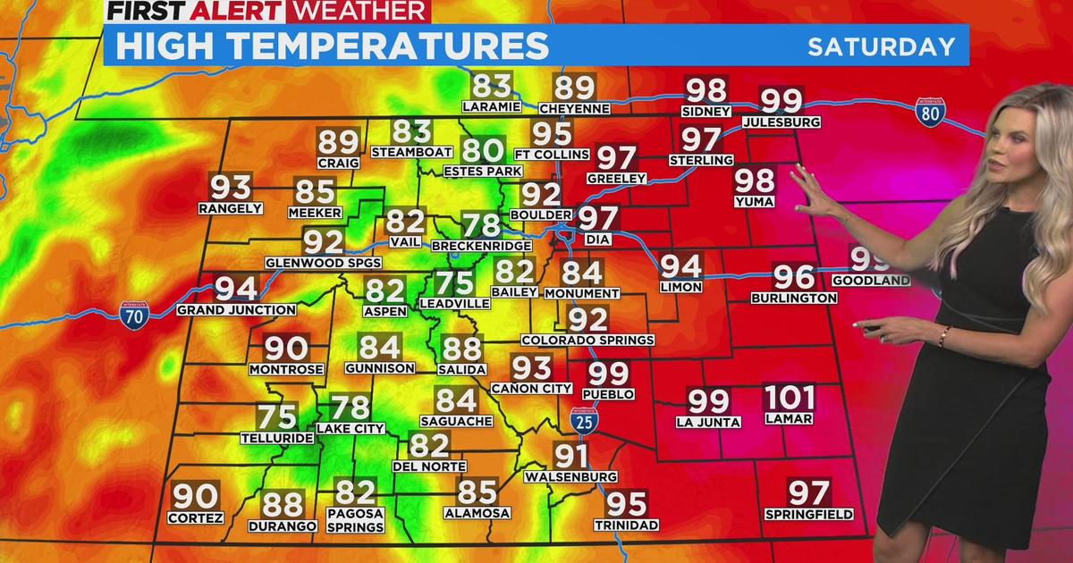 Another Scorching Weekend Before Cool Down - CBS Colorado