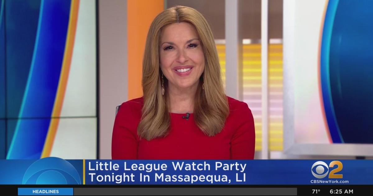 Little League watch party on Long Island