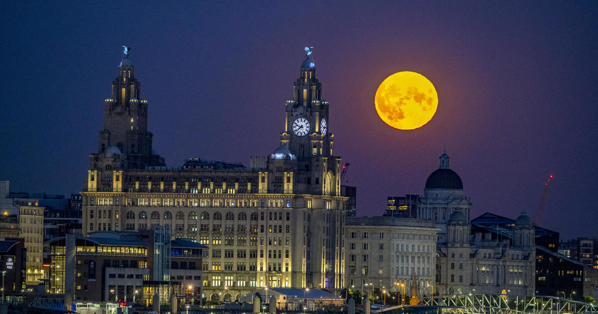 Sturgeon moon – the last supermoon of the year – captured in spectacular photos around the world