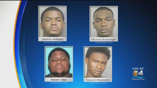 Michael Boatwright, Dedrick Williams, Trayvon Newsome, Robert Allen 