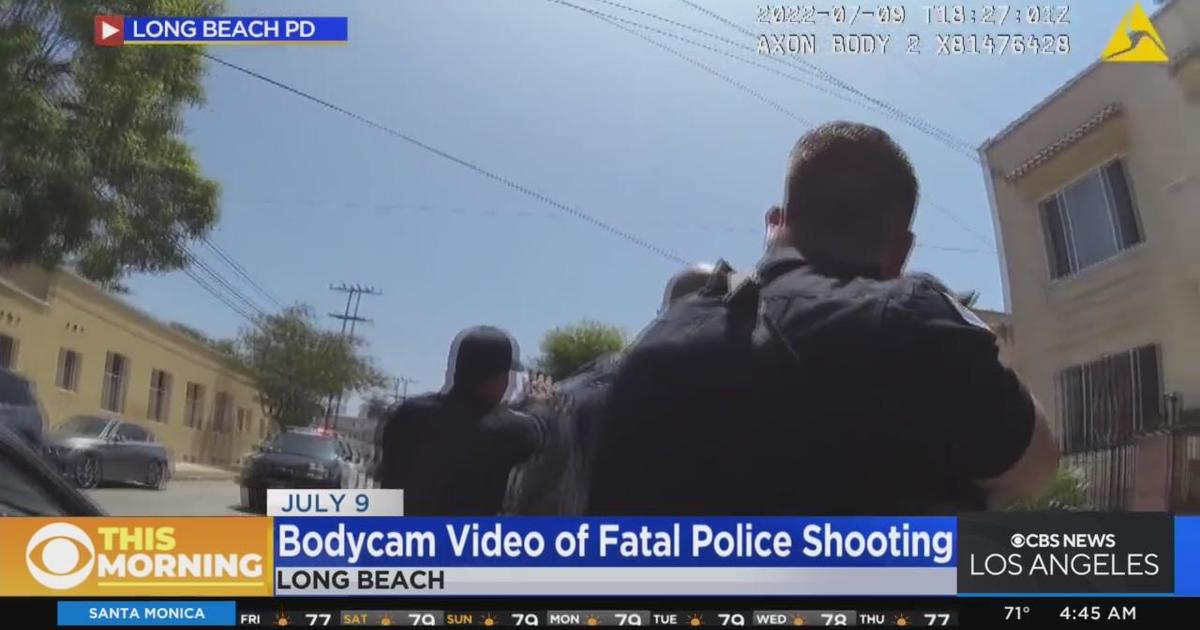 Bodycam Footage Out Of Long Beach Show Police Fatally Shooting Armed Man Cbs Los Angeles 3697