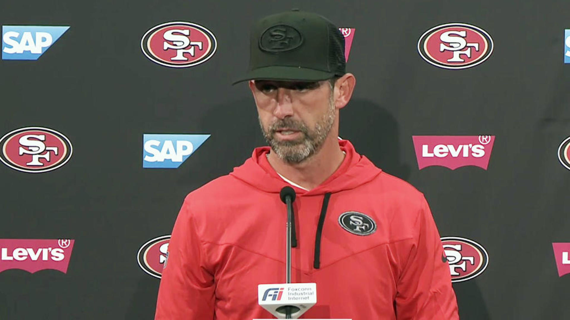 49ers Post Game: Kyle Shanahan - CBS San Francisco