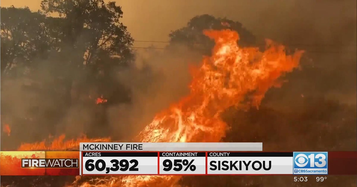 Fire Watch McKinney Fire 95% contained; 6 Rivers Lightning Complex Fire 15% contained