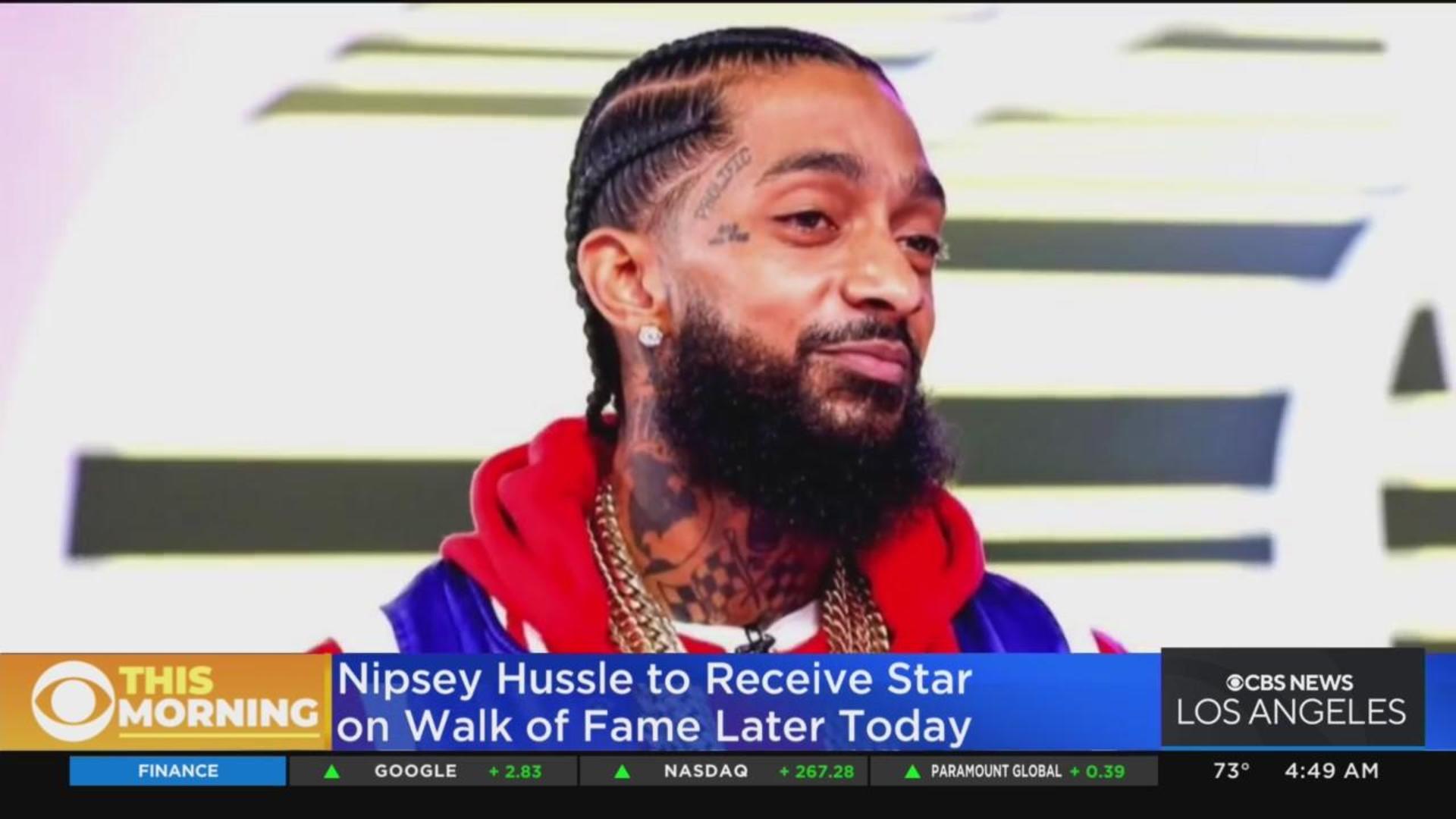 Nipsey Hussle Received His Star On The Walk Of Fame