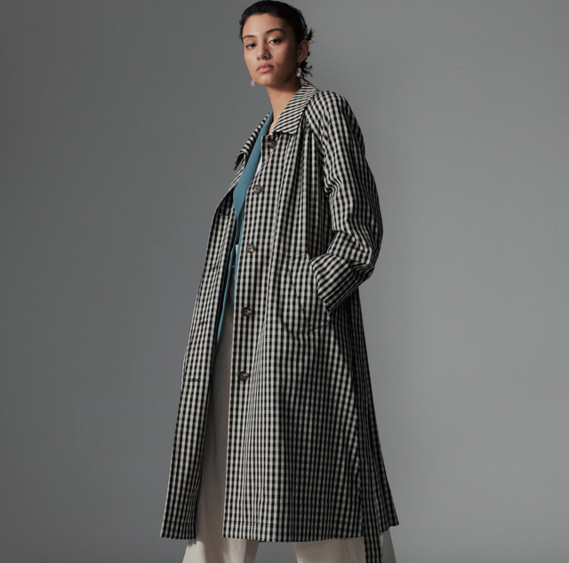 Everlane Gathered Drape Trench 