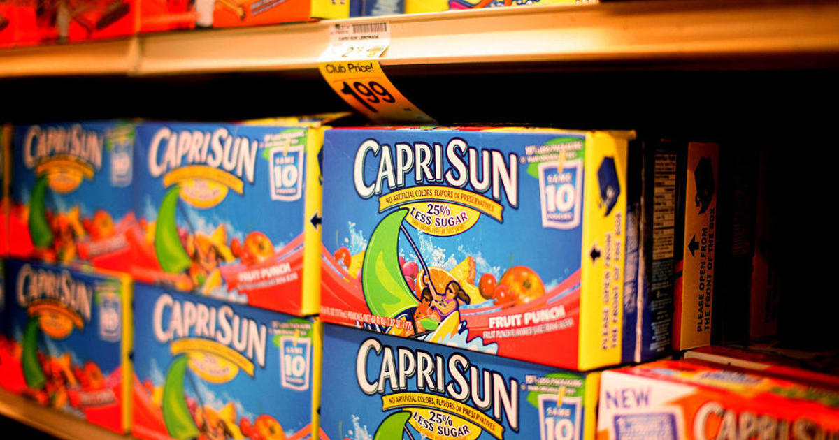 Over 5,700 cases of Capri Sun juice pouches recalled due to possible cleaning solution contamination