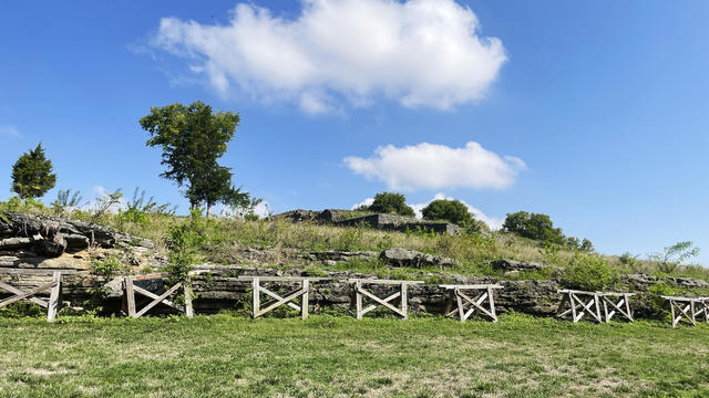 Civil War Fort Remains 