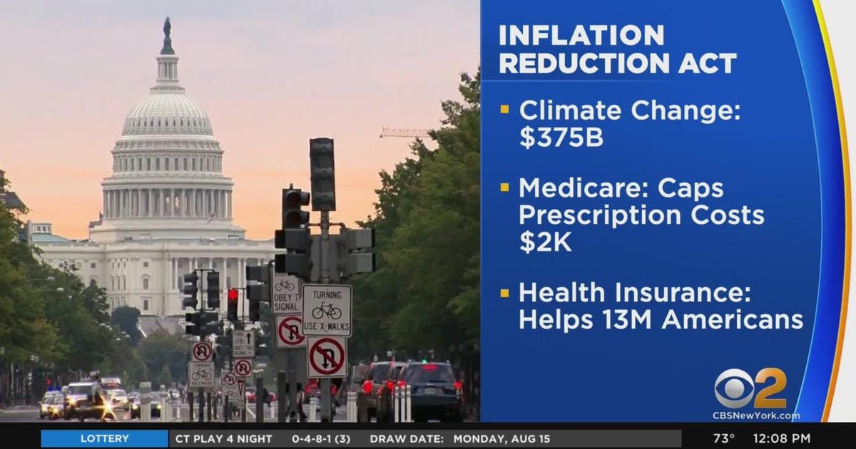 President Biden to sign Inflation Reduction Act - CBS New York