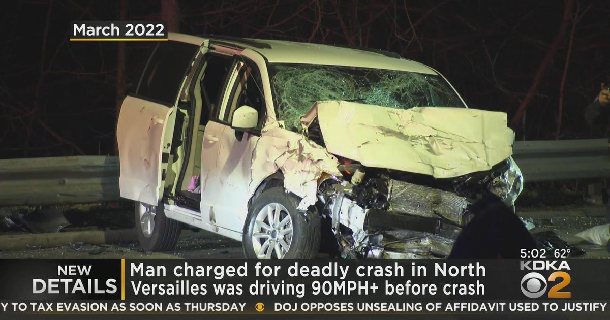 Man charged in deadly North Versailles crash CBS Pittsburgh