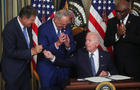 U.S. President Joe Biden signs "The Inflation Reduction Act of 2022" into law at the White House in Washington 