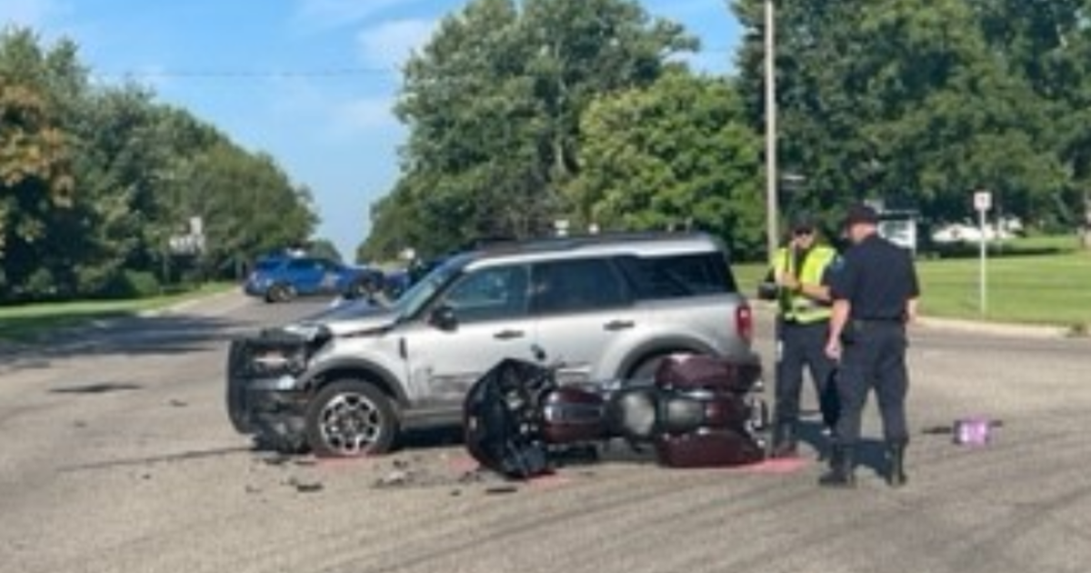 Motorcyclist killed in west Michigan crash CBS Detroit