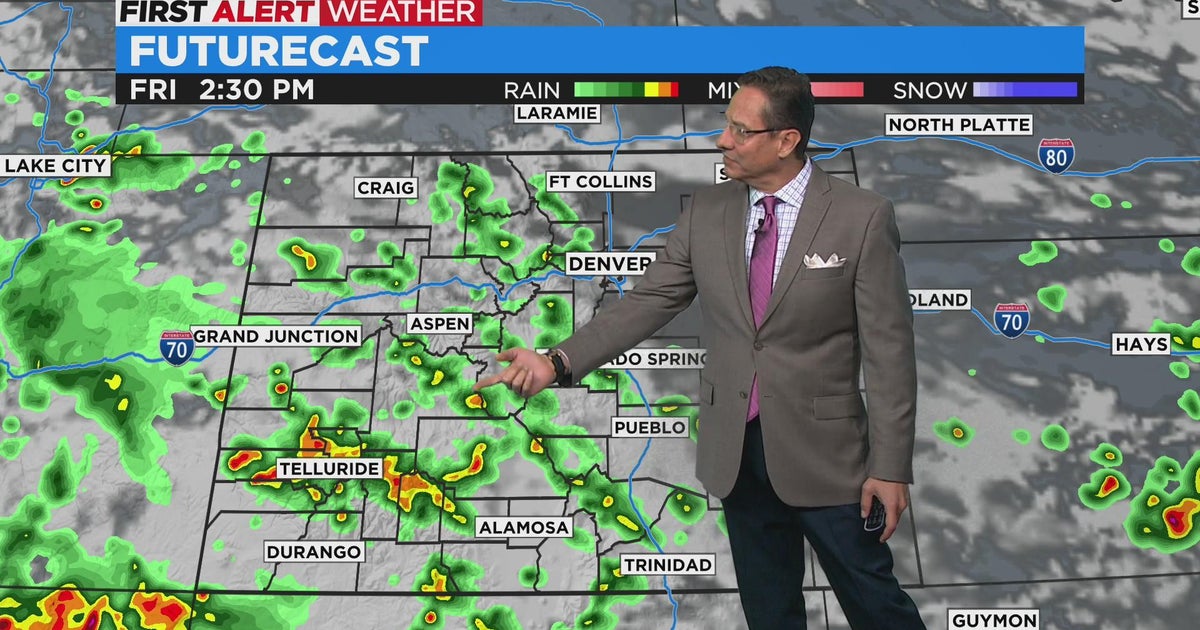 Warm And Dry Thursday before next cold front - CBS Colorado