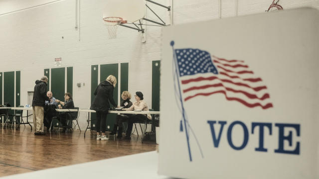 Voters Cast Ballots In Ohio Primary 
