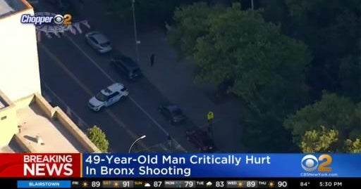 49-year-old man critically hurt in Bronx shooting - CBS New York