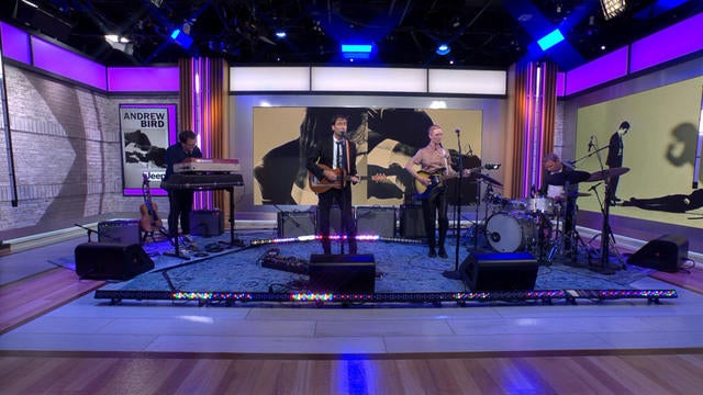 Andrew Bird performs "Never Fall Apart"