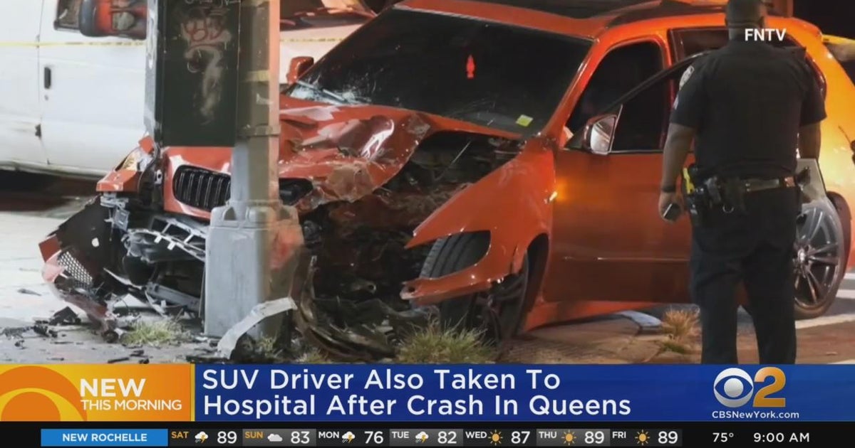 3 pedestrians hit by SUV in Queens - CBS New York