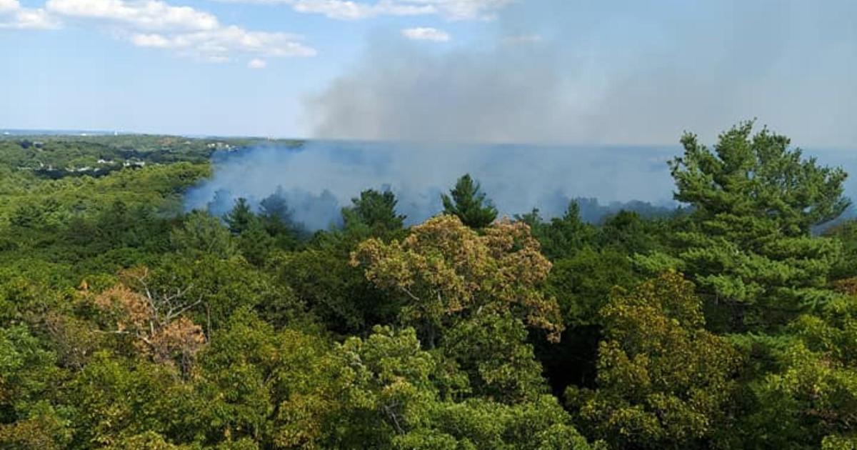 Smoke from brush fires reported in several Massachusetts communities