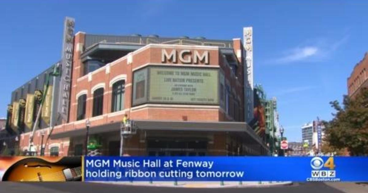 MGM Music Hall at Fenway opens on Monday