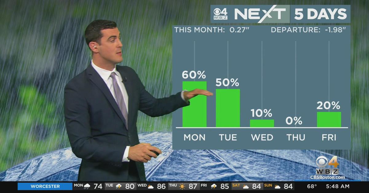 Next Weather: WBZ Morning Update For August 22 - CBS Boston