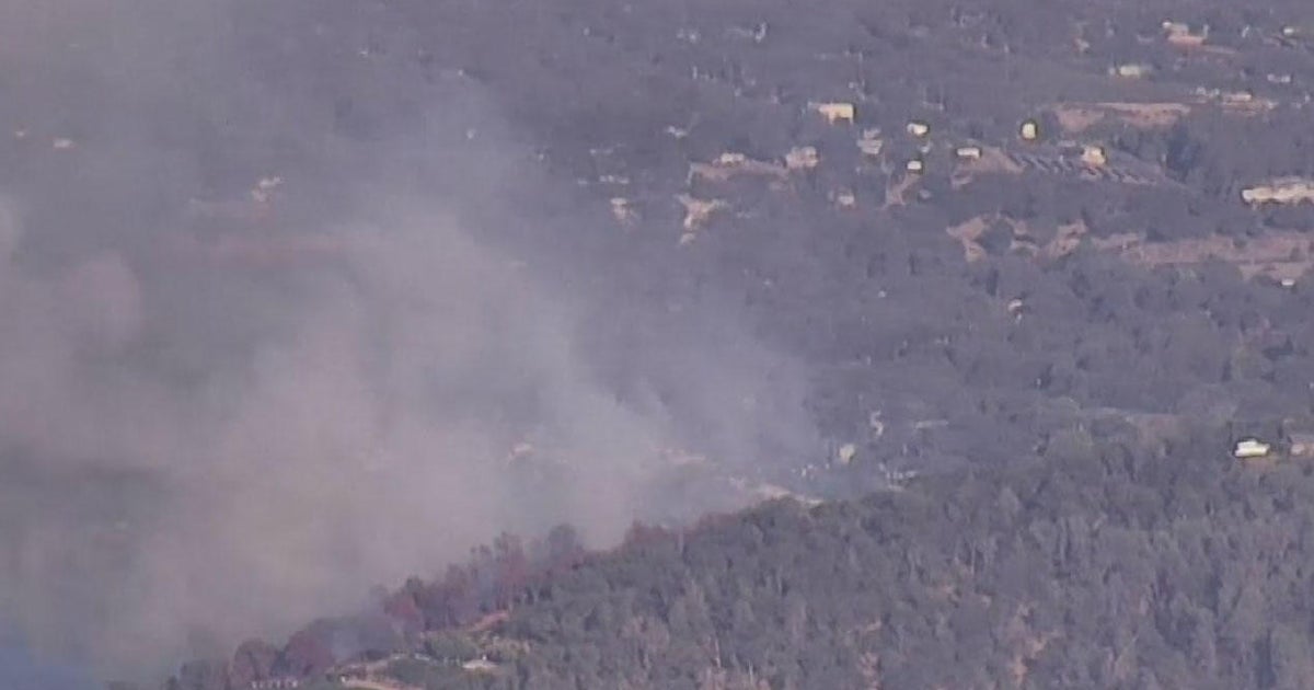 Evacuations lifted in Lake County vegetation fire CBS Sacramento