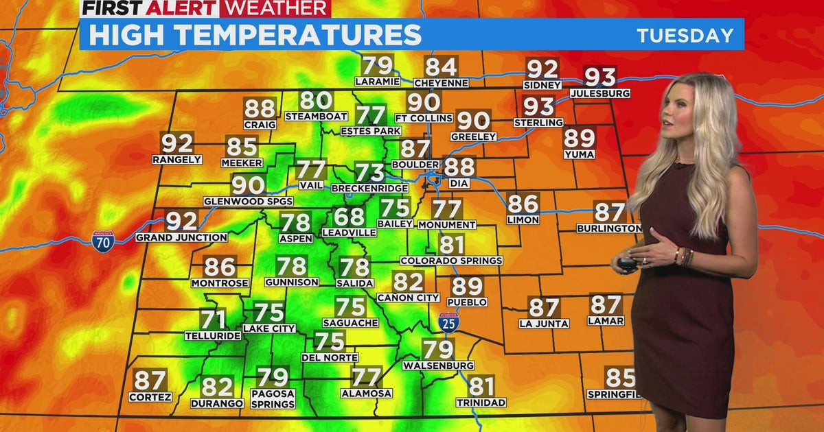 Warming Up And Drying Out For A Few Days - CBS Colorado