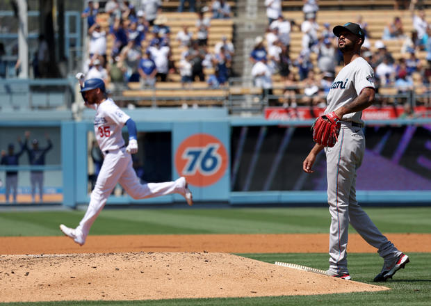 Miami Marlins v Los Angeles Dodgers 