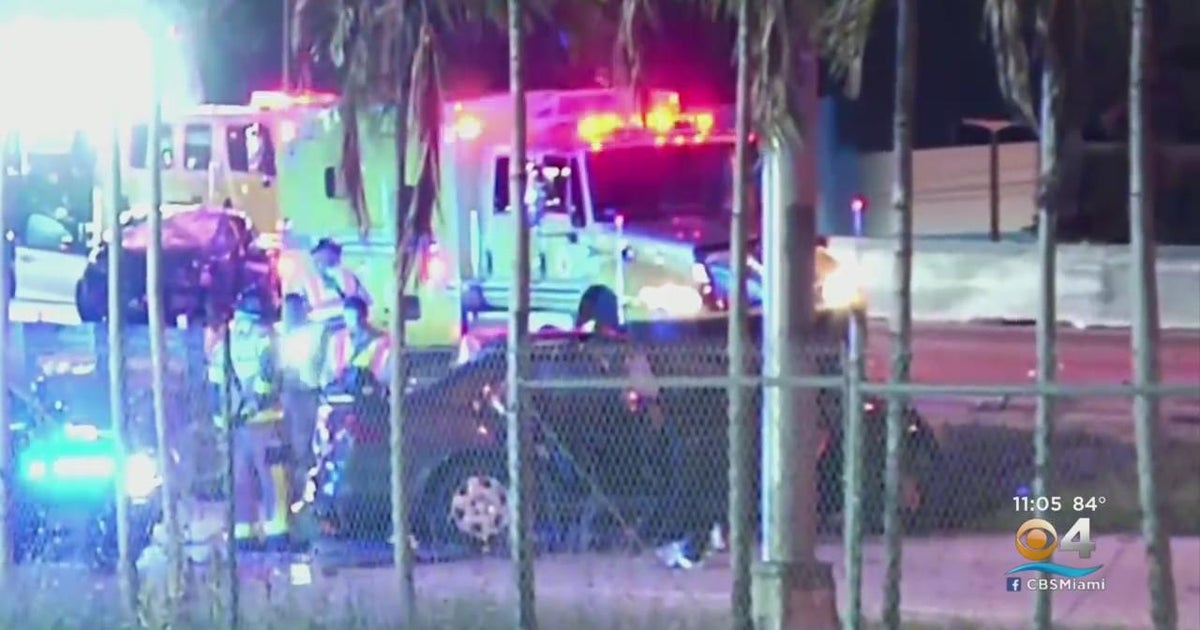 Charges come down on driver involved in deadly wrong-way wreck - CBS Miami