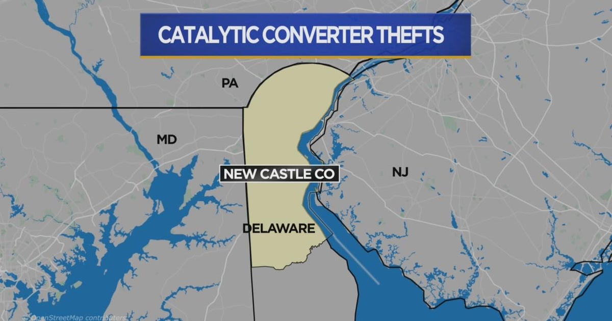 Police in Delaware warn residents about uptick in catalytic converter